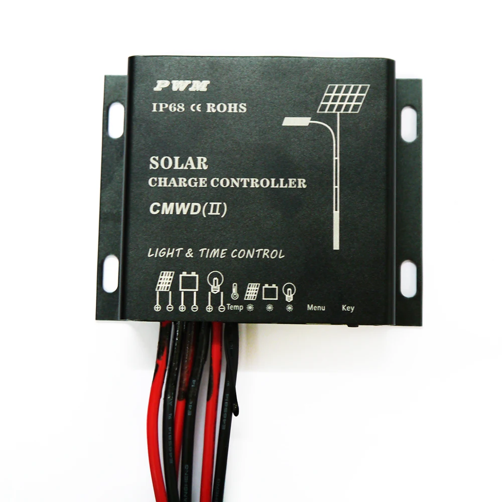 

MAYLAR 10A 20A Solar Controller 12V 24V Auto PWM Solar Panel Charge Battery Regulator LCD Display