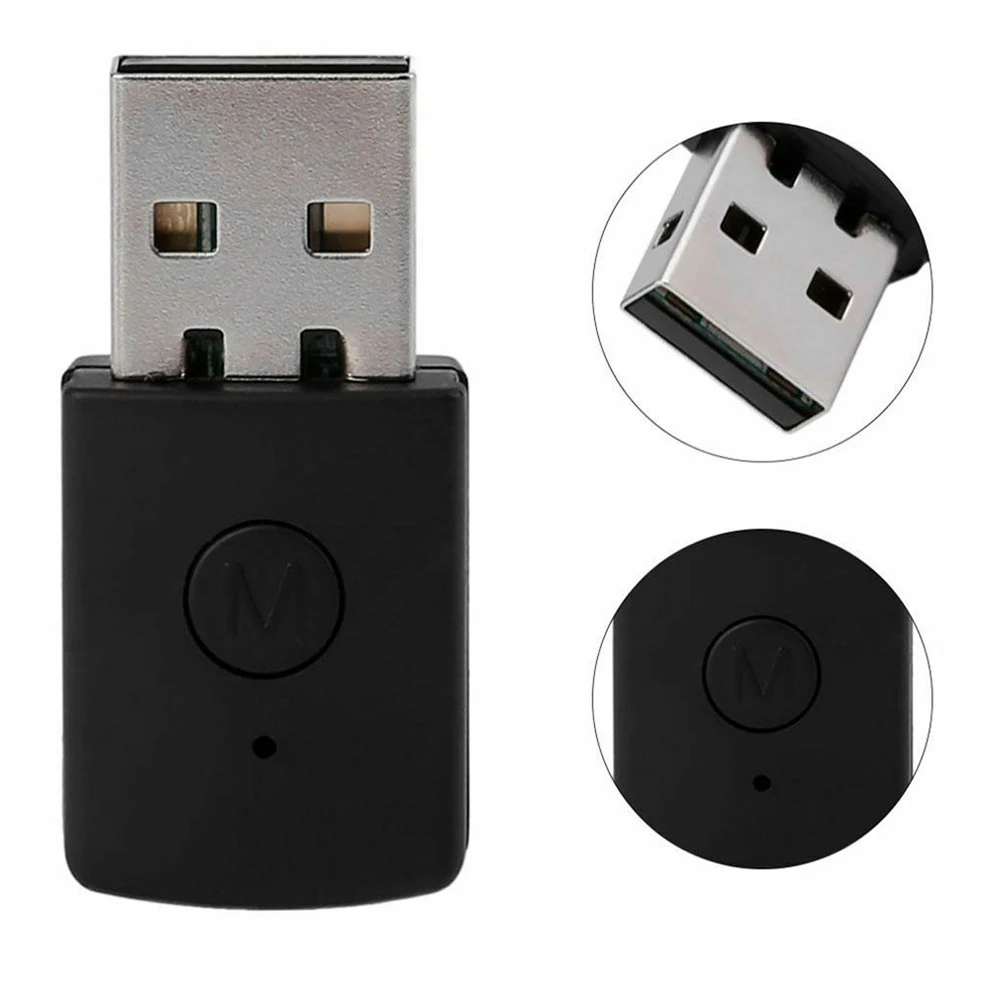 3,5 мм Bluetooth 4,0 EDR usb-адаптер Беспроводной USB адаптер приемник для PS4 Bluetooth гарнитуры