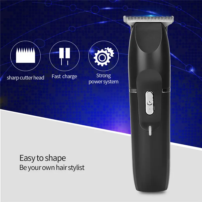  Portable Mini Rechargeable Hair Clipper Professional Electric Hair Trimmer Men Hair Cutting Machine
