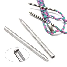 2 шт Паракорд из нержавеющей стали для шнуровки для сшивания ткацких игл