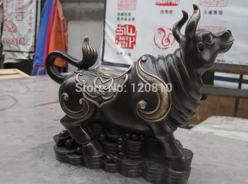 

China Classic Brass Carved Lucky Boy in lotus root wealth fish blessing statue