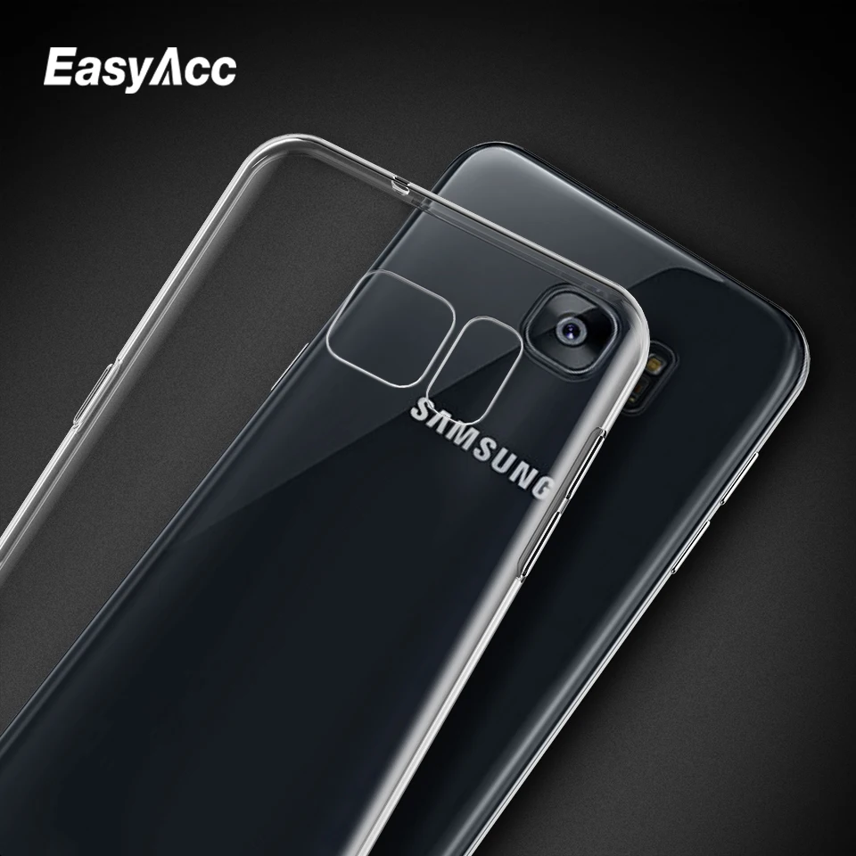 Case For Samsung Galaxy S7 Transparent Ultra Thin Clear Soft TPU Silicone Cover Cases edge Coque Fundas |