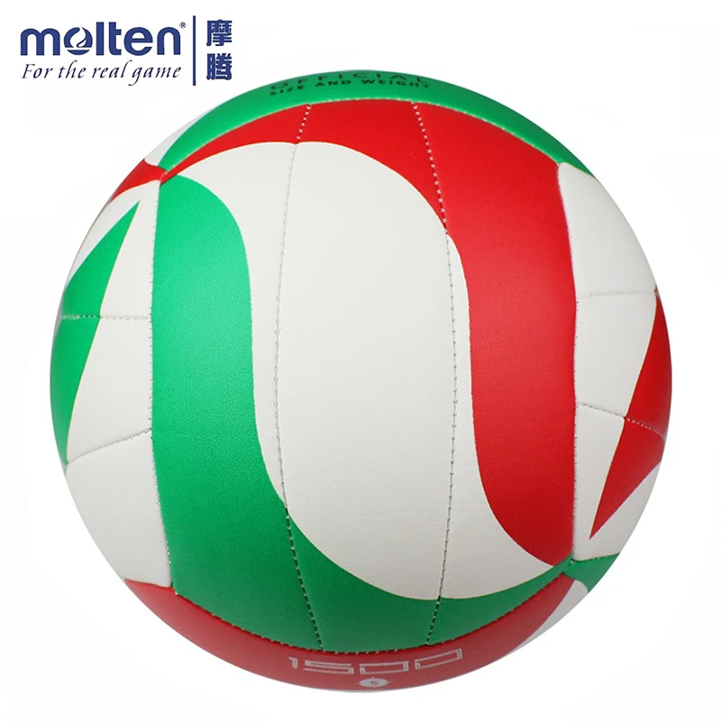 Molten PU Volleyball Ball Outdoor Game Soft Touch Ball Official Size V5 M5000 