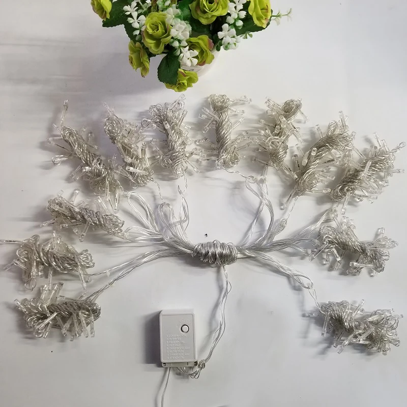 300LED Icicle String Lights Outdoor Holiday Christmas Decorative Wedding xmas Fairy Lights For Curtain Garland Strip Party Light 300LED Icicle String Lights Outdoor Holiday Christmas Decorative Wedding xmas Fairy Lights For Curtain Garland Strip Party Light