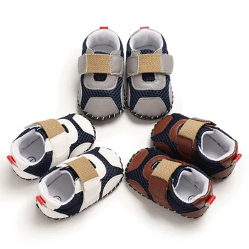 

Baby boy Shoes Newborn Boys First Walker Fashion Baby Girls Shoes Breathable PU Leature Soft Sole Casual Shoes for Boys Sneakers