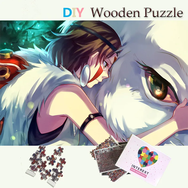 

Mononoke Customized 1000 Pieces Puzzle Wooden Puzzle Toys for Adults