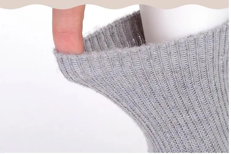Anyongzu/детские носки; шерстяные носки; теплые носки; зимние свободные носки для малышей 0-5 лет; 6 цветов; 10 пара/лот