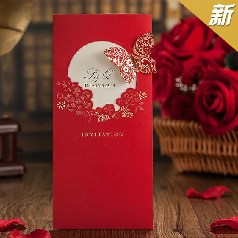 Festa 2016 New Elegent Red Erfly Chinese Style Wedding Festa 2016 New Elegent Red Erfly