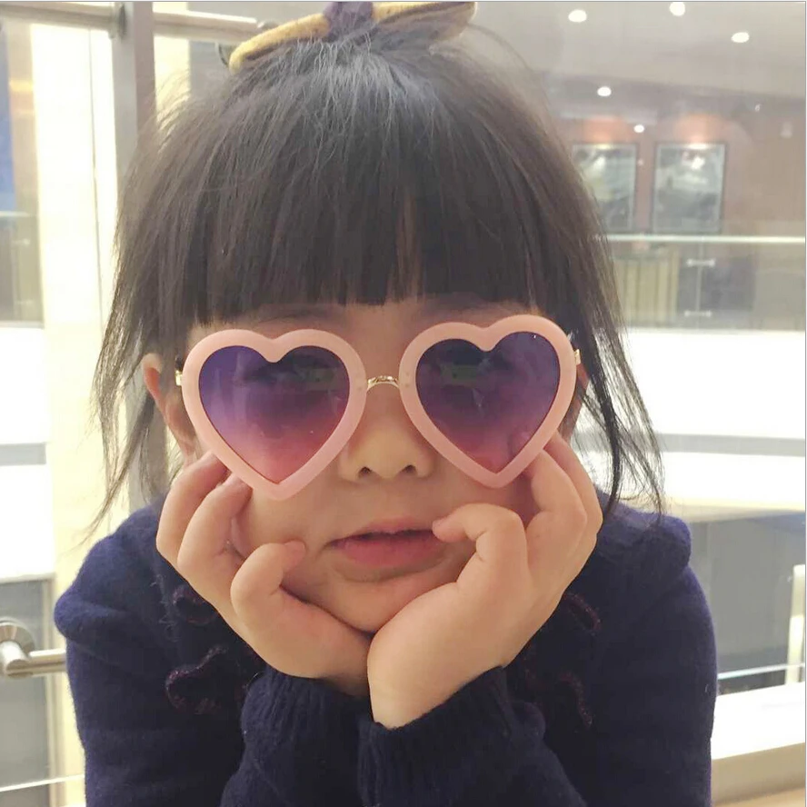 baby heart sunglasses