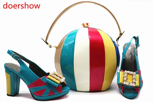 doershow Italian Shoe with Matching Bag Sets African Woman Matching Italian Shoe and Bag Set Nigerian Shoes and Bag Set!MQ1-9 doershow Italian Shoe with Matching Bag Sets African Woman Matching Italian Shoe and Bag Set Nigerian Shoes and Bag Set!MQ1-9