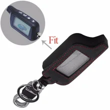 4 Btns Leather Key Cover Case For Russian Version Vehicle Security Two Way Car Alarm System TOMAHAWK X5 Keychain цена 4 Btns Leather Key Cover Case For Russian Version Vehicle Security Two Way Car Alarm System TOMAHAWK X5 Keychain цены онлайн