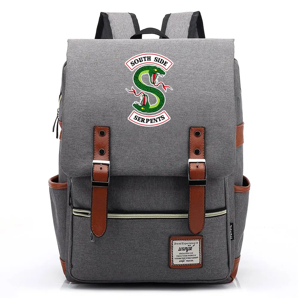 Змея поп's chock'lit shoppe ривердейл для мальчиков и девочек портфели подростков