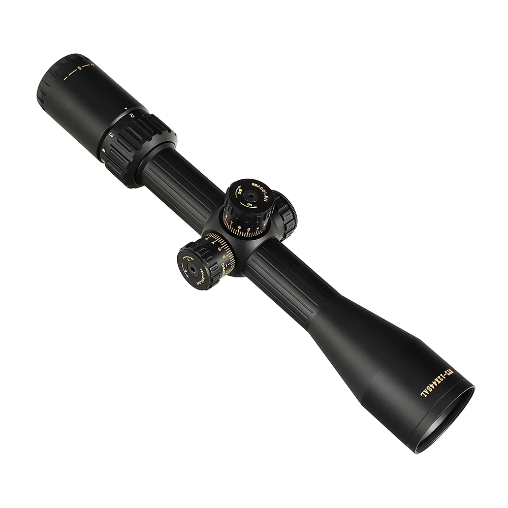 Снайпер NT 2-12X44 SAL Тактический Riflescope охотничий оптический прицел 30 мм трубка красный зеленый с подсветкой Стекло Травленое прицельная сетка для прицела