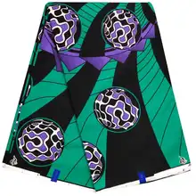 Африканская восковая Ткань 6 ярдов для анкарского стиля платье хлопок африканская 40*40 пряжа мягкий качественный воск ткань для шитья