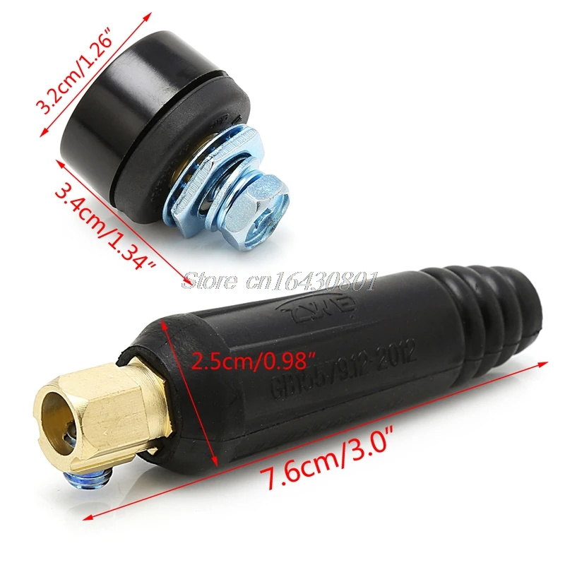 Прочный Электрический сварочный аппарат 10 25 мм 100 А 200 А|plug connector|plug socket connectorplug