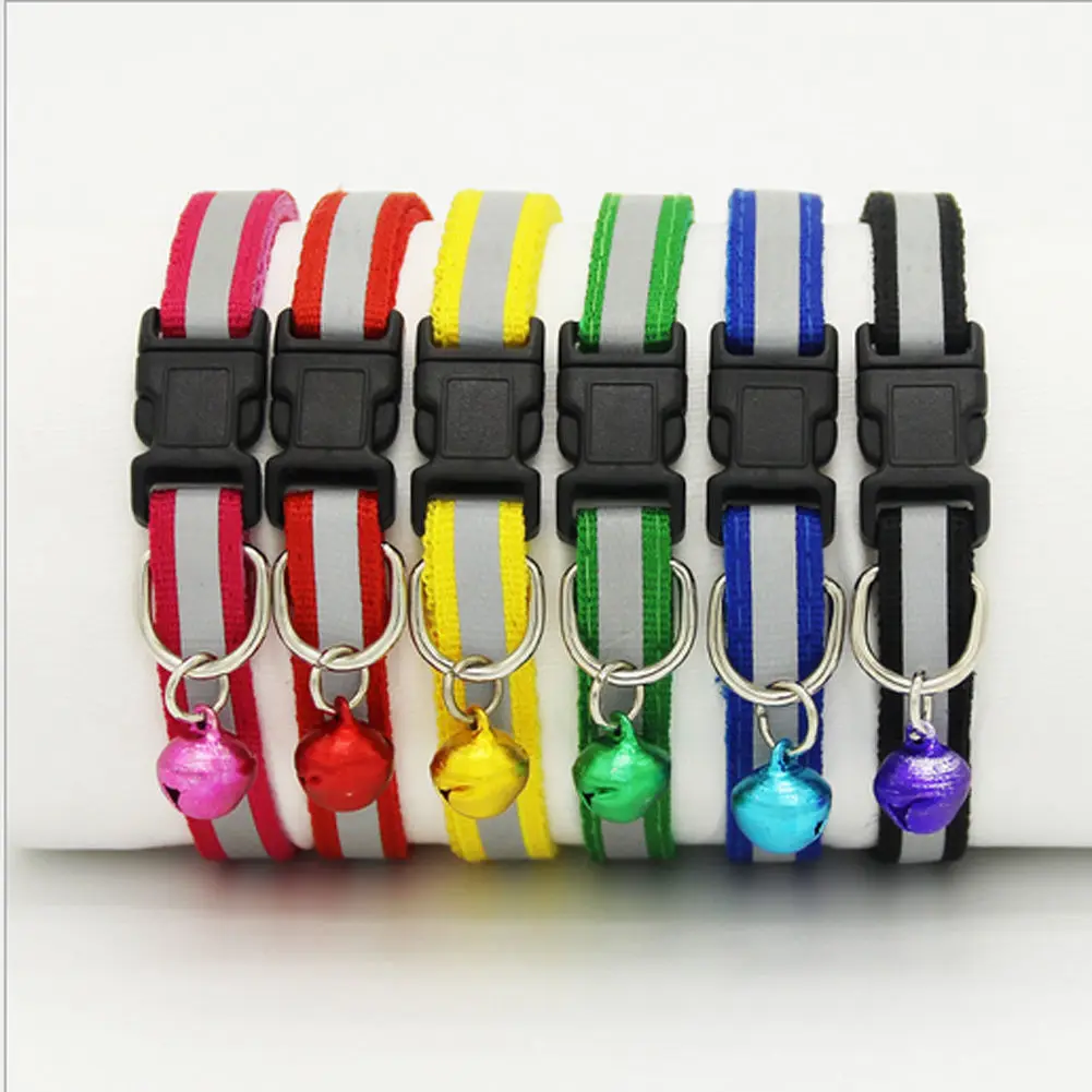 Блестящий Светоотражающий ошейник для домашних животных 6 цветов|strap strap|strap