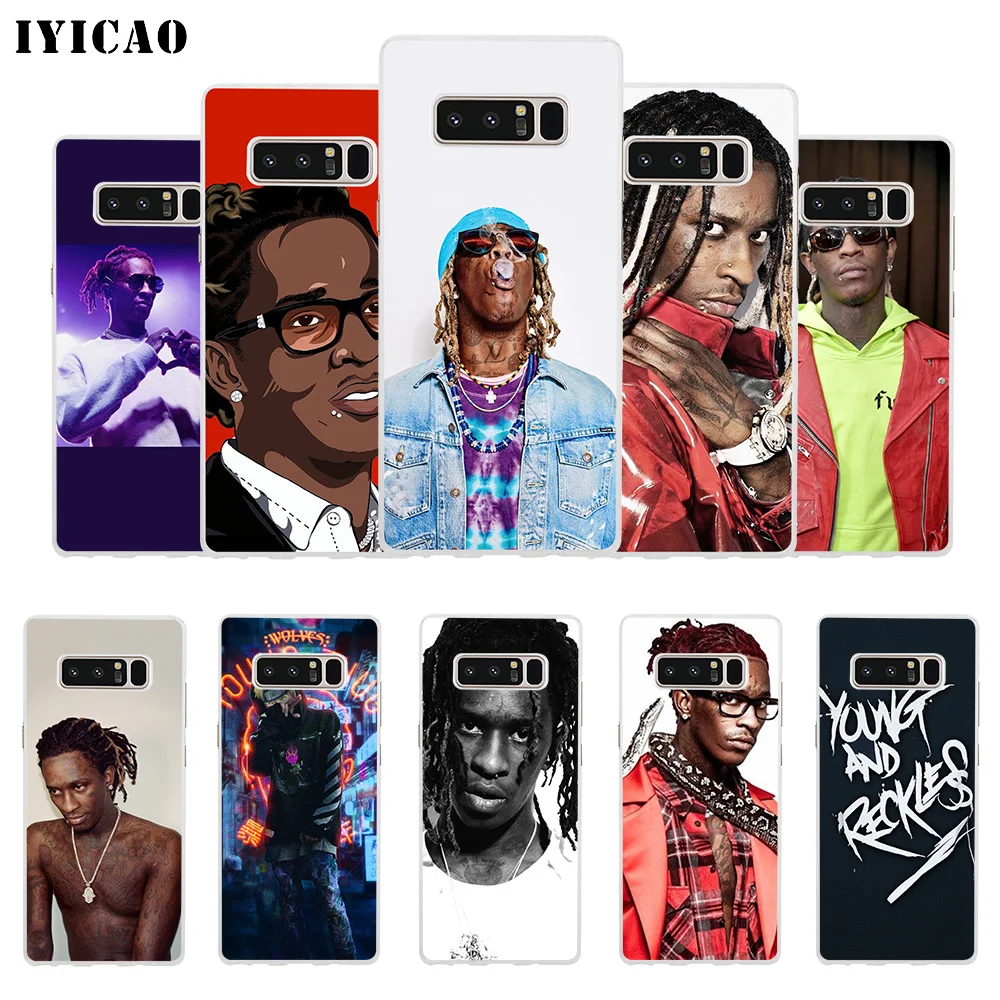 IYICAO Young Thug Рэппер Мягкий силиконовый чехол для телефона Samsung A5 A6 Plus A7 A8 A9 J3 J5 J7 Note 8 9