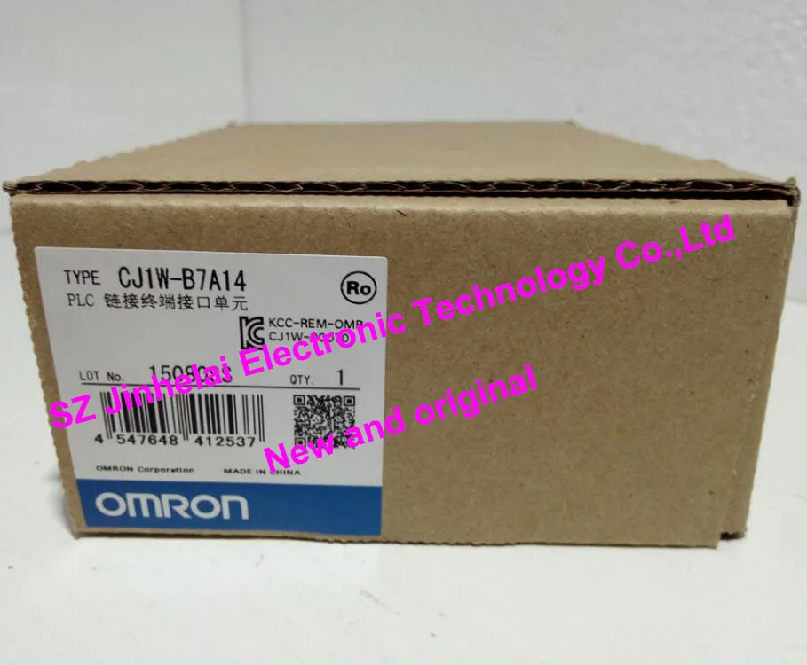 

CJ1W-B7A14 New and original OMRON PLC Link terminal interface unit