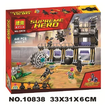 

10838 Marvel Avenger Infinity War Super Heroes Corvus Glaive Thresher Attack Building Block Brick Toy Compatible LEPINING