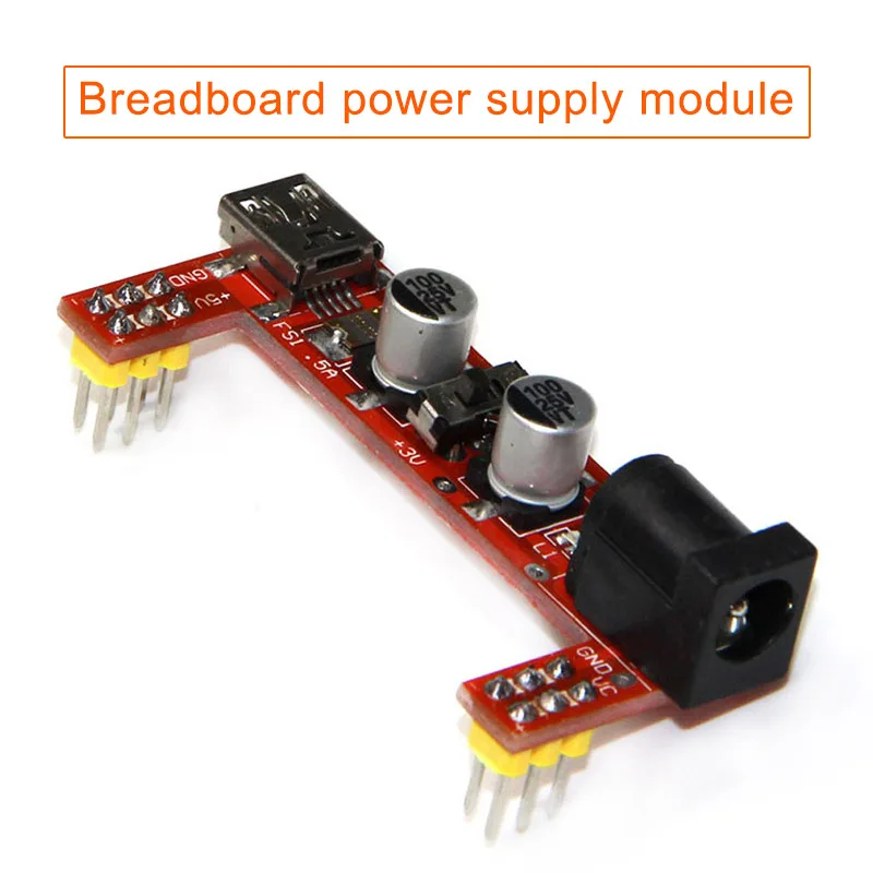 

1pcs Breadboard Power Supply Module 2 Way 5V/3.3V EM88