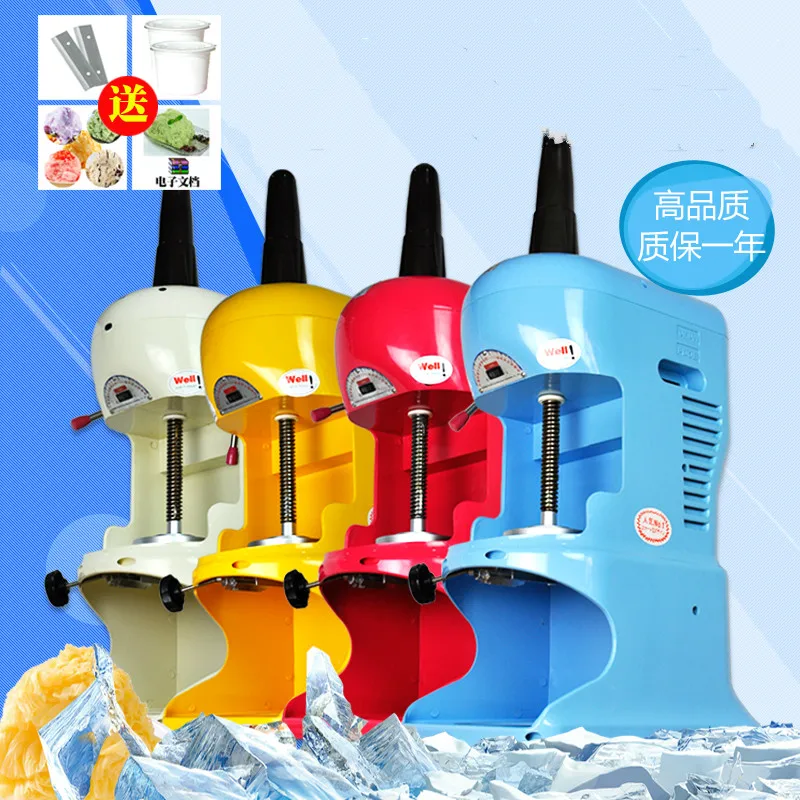 

Snow Cone Ice Shaver Electric Block Ice Crusher Ice Sand Slush Maker snowflake Smoothie Slushies Shaving Machine EU US Plug