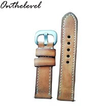 Onthelever leather retro handmade strap high leather 20mm/22mm first layer cowhide handmade color retro strap feel super leather Onthelever leather retro handmade strap high leather 20mm/22mm first layer cowhide handmade color retro strap feel super leather