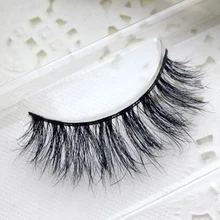 YOKPN Мода 1 коробка 1 пара 3D норки накладные ресницы норковые ресницы крест ручной работы макияж толстые накладные ресницы