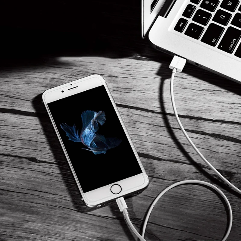 MFI Сертифицированный 8 контактный 1 м/3 м USB кабель для синхронизации данных и