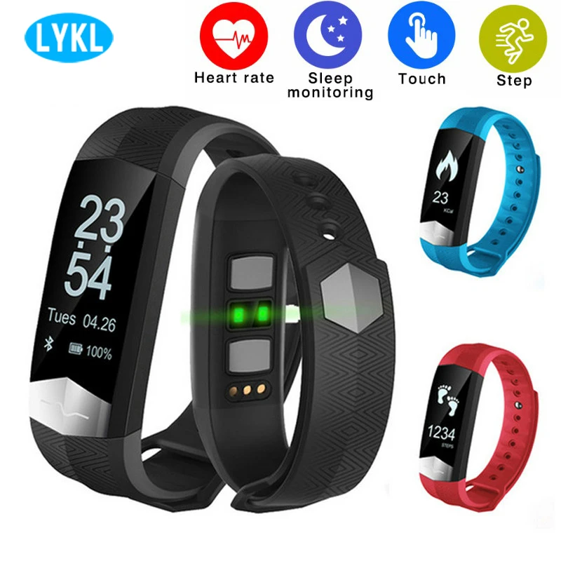 

2018 2018 CD01 Sport SmartbandECG HeartRate Blood Pressure Smart Band Fitness Tracker Smart Bracelet Wristband for IOS Android