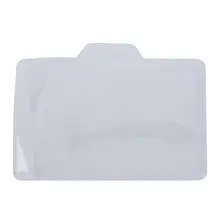 20 шт 3," x 2" прозрачное имя из пластика бирка Визитница ID