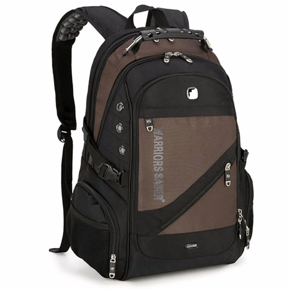 Homens 17 polegada computador portátil bagpack saco