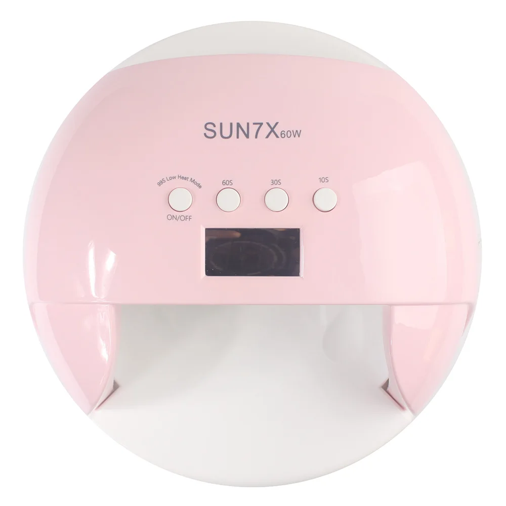 

60W Painless UV/LED Gel Induction Nail LED Lamp UV 10s/30s/60s/99s Nail Gel Electric Nail Polish Dryer With Timer Display Sensor