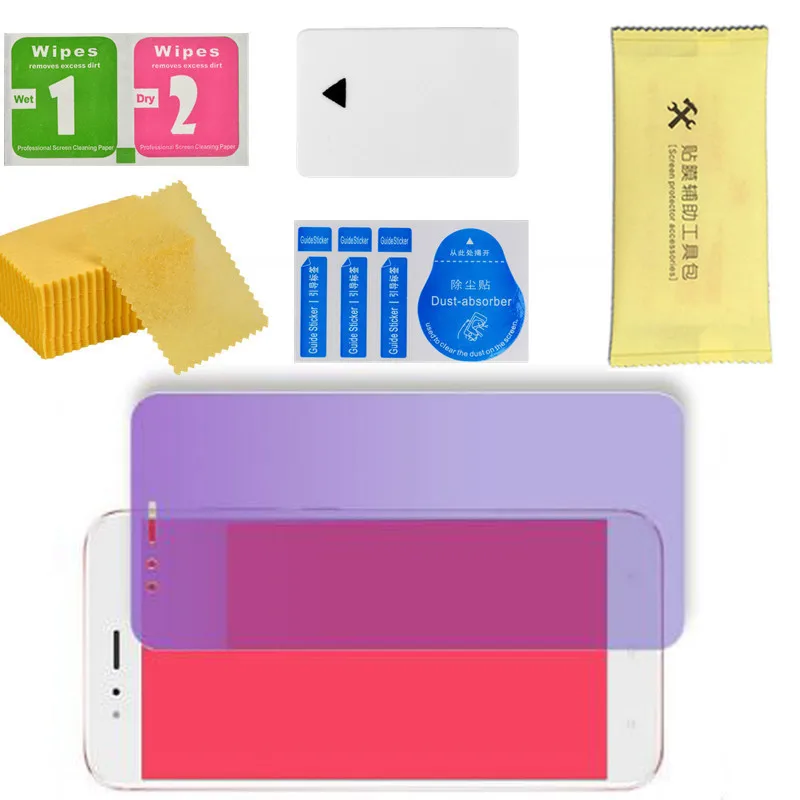 

ZUCZUG NEW 5PCS Tempered Glass Phone LCD Screen Protector Dust Removal Dry Wet Cleaning Wipes Paper Tools Set Alcohol Package