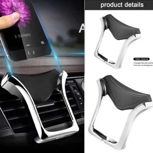 

Gravity Car Air Vent Mount Cradle Holder Stand for iPhone Mobile Cell Phone