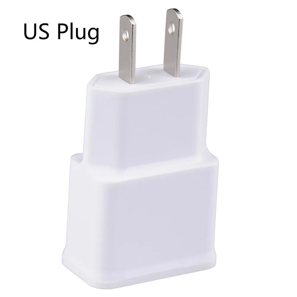 5V 2.0A 1.0A EU US Plug Dual USB Универсальное зарядное устройство для телефона AC power настенное зарядное устройство для дома и путешествий для iPhone 6S samsung