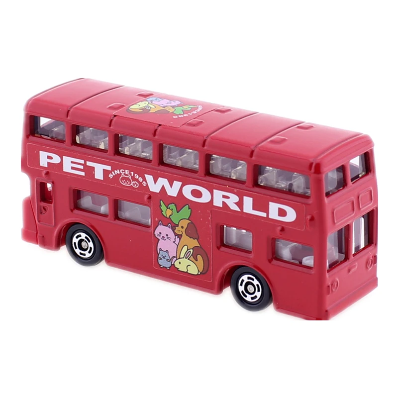 TAKARA TOMY TOMICA нет. 95 Лондонский автобус пресс форм масштаба 1:130 Детские литые игрушки