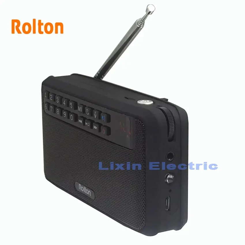Bluetooth Колонка Rolton E500 портативная с FM радио и фонариком|bluetooth speaker|portable bluetooth speakerstereo