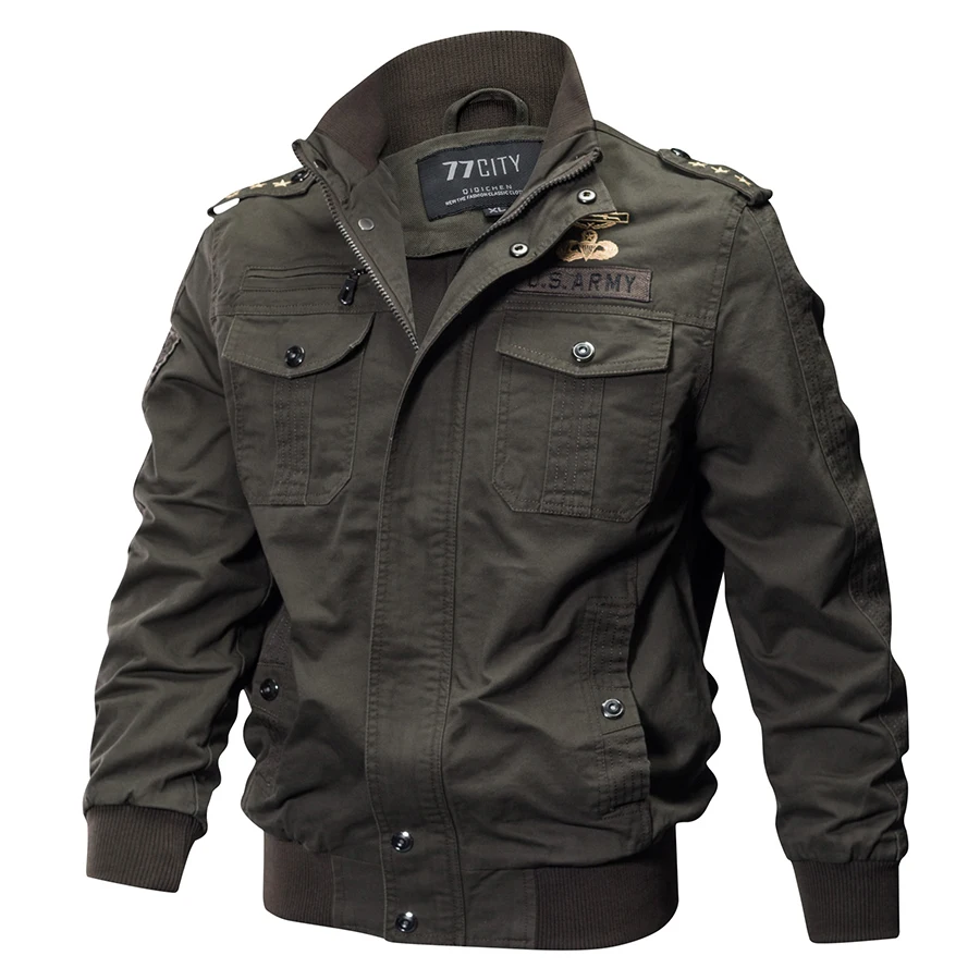 

Men's Jacket US ARMY Military Tactical Jacket Hunting Jacket High Quality Cotton Jacket