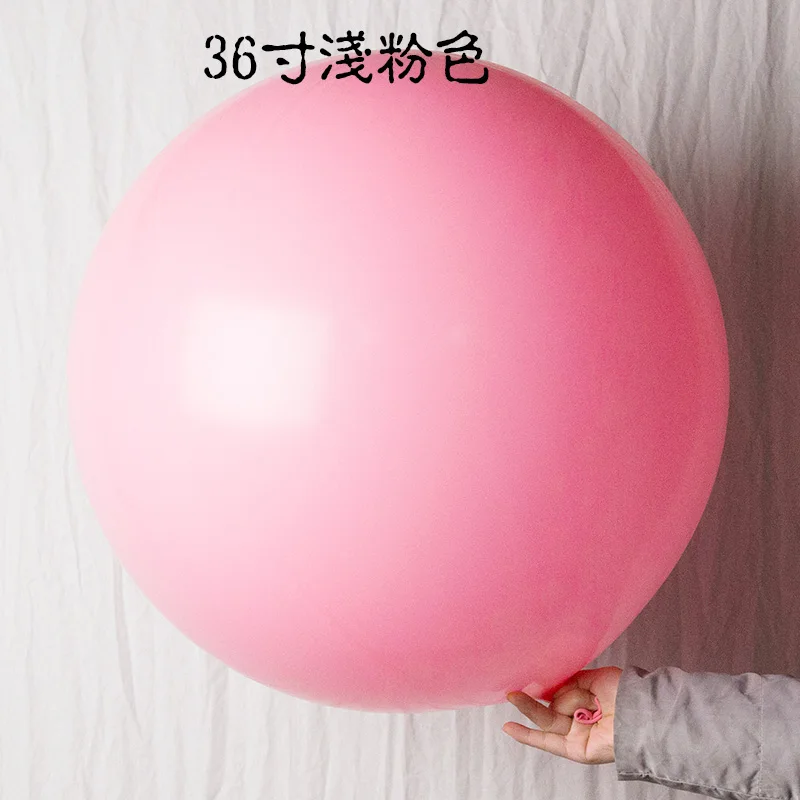 100pcs Blow Up 36 Inches Round Latex Balloon High Quality 35g Per Piece Colorful Ball Helium Inflable Big Latex Balloons