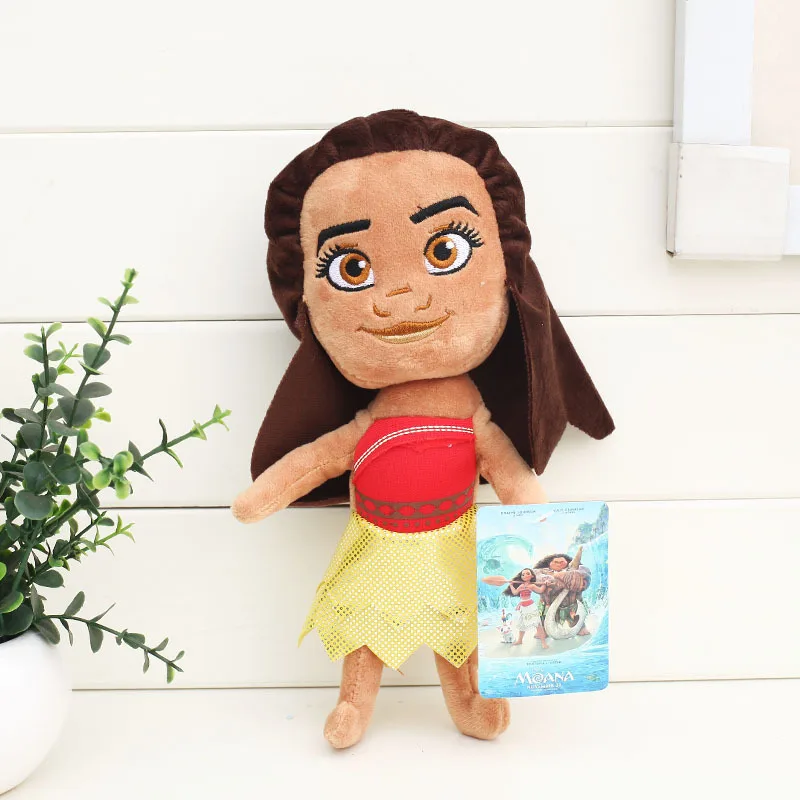 Новые 20 см Moana Princess Maui Moyana Hei Pua плюшевые игрушки Vaiana мягкие куклы для подарки для детей