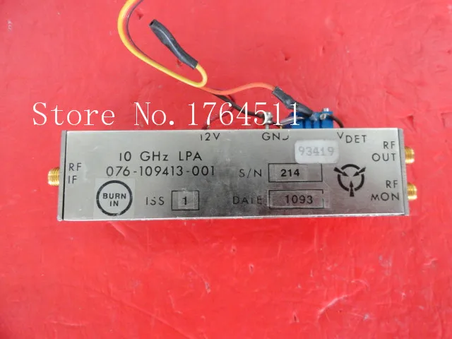 

[BELLA] HARRIS 076-109413-001 10GHz 10V SMA supply amplifier
