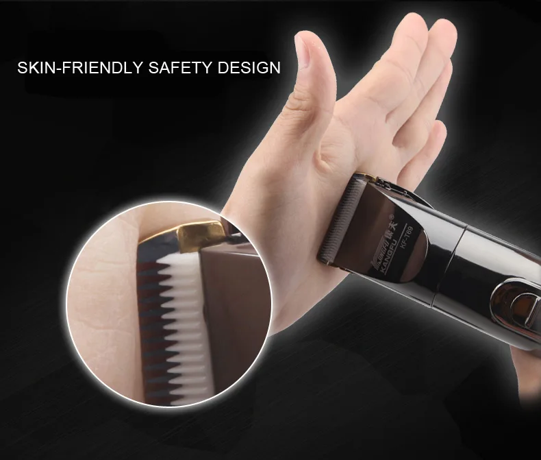 KANG FU T69 электрический триммер для волос удобный резак для волос для взрослых перезаряжаемая машинка для стрижки волос керамические моющиеся лезвия