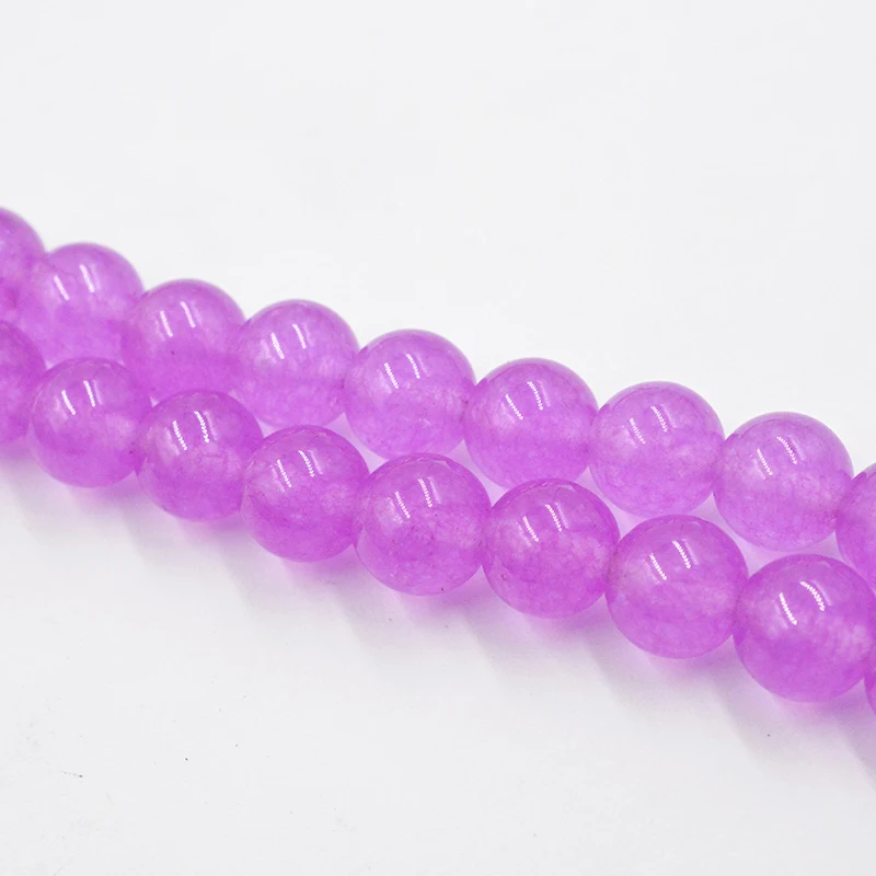 

Free Shipping Natural Stone Jades Round Loose Beads 4 6 8 10 12 MM Pick Size for Jewelry Making Bracelet Necklace-CS017