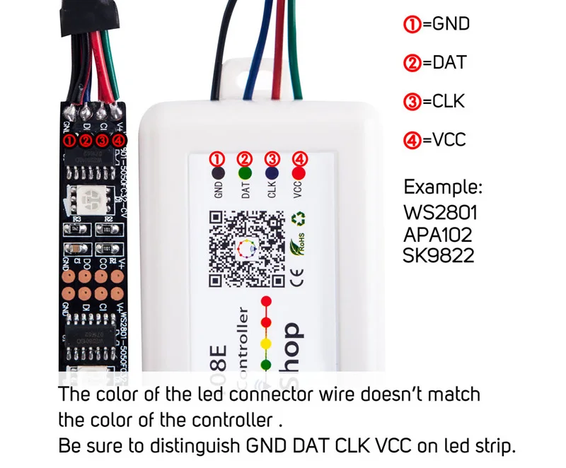 5 м-20 м комплект WS2815 30 светодиодный s/m RGB Мечта полноцветная умная Пиксельная адресация светодиодный лента+ SP108E WiFi светодиодный контроллер+ 12 В светодиодный блок питания