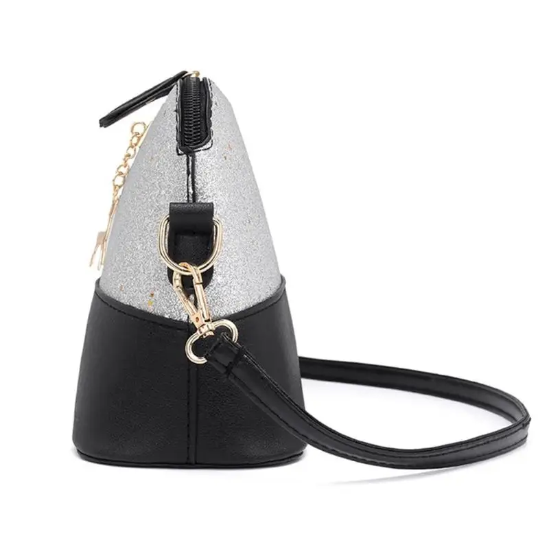 Сумка через плечо, женская сумочка из искусственной кожи с блестками, сумочка-мессенджер для шопинга, сумки для путешествий, дизайнерские сумки высокого качества