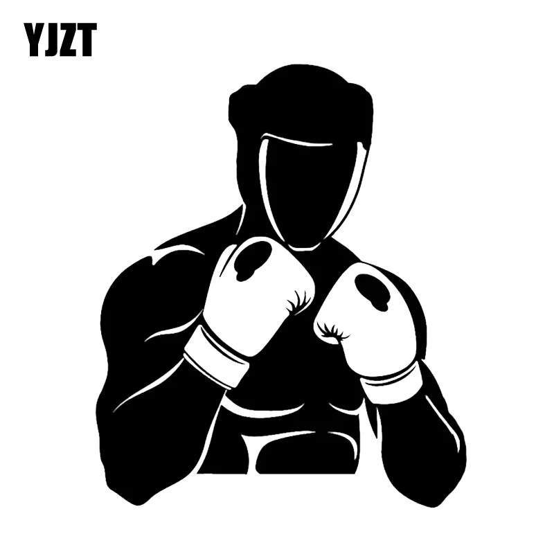 Уникальные боксерские перчатки YJZT 12 1*14 5 см наклейка для спортзала декор