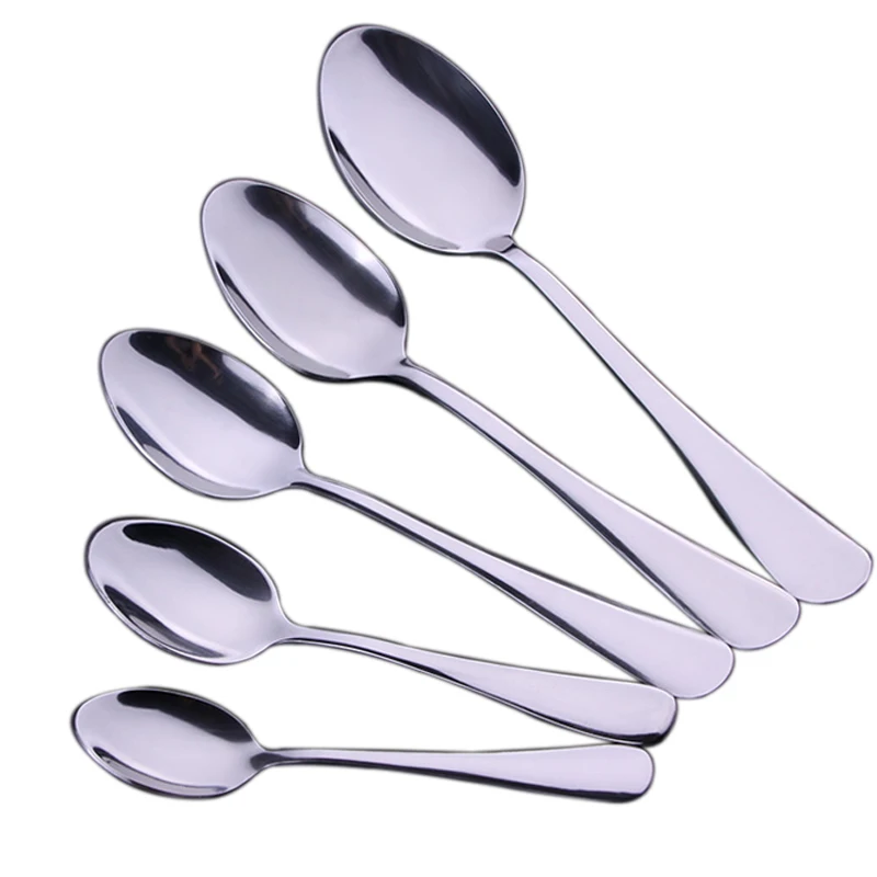 5 size of Stainless steel spoon (8)