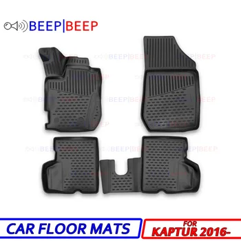 

For Renault Kaptur 2016- car floot mats carpets auto floor dustproof skidproof car styling interior decoration