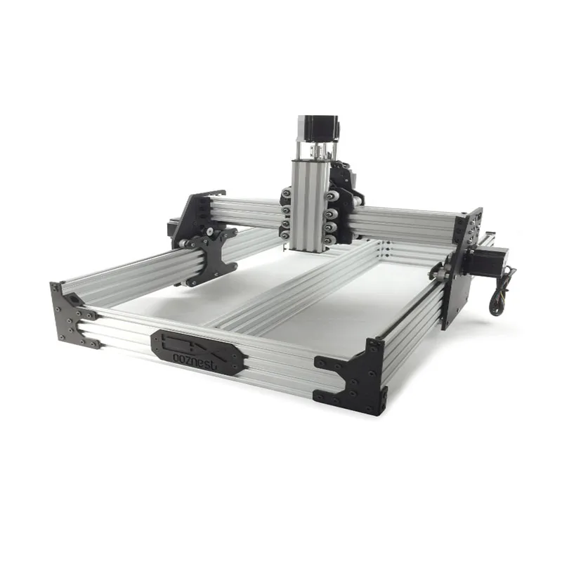 

A Openbuilds OX CNC router machine CNC MECHANICAL KIT with 4 pcs * Nema 23 stepper motor ooznest OX CNC Machine Fast ship
