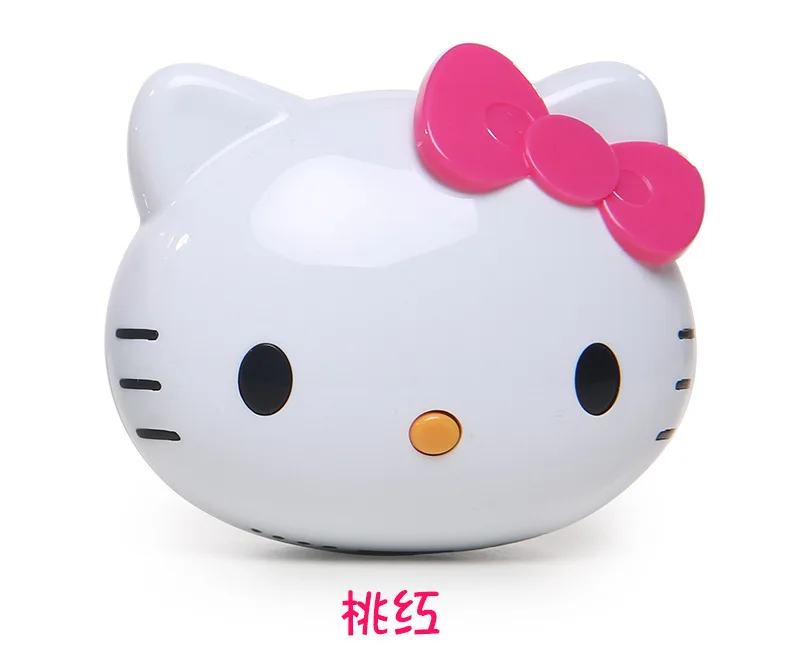 Hot Sale Cartoon cute cat charger power bank 12000MAh Hello cat kitty powerbank external Portable Battery for all phone